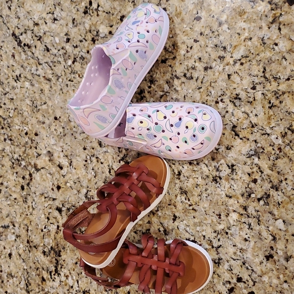 Wonder Nation/Cat & Jack Other - 2 Pair, Little Girls Shoes